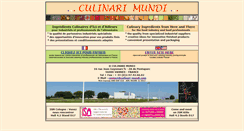 Desktop Screenshot of culinari-mundi.com